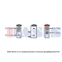 AKS DASIS Expansionsventil, Klimaanlage 840183N