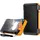 2Go 797255 Powerbank Schwarz, Orange