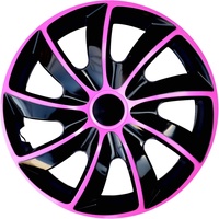Radzierblende Quad schwarz/pink 17 Zoll 4er Set