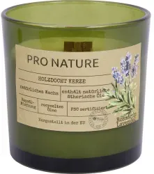 Müller Kerzen Duftglas PRO NATURE, (Ø x H): 100 x 100 mm  899100302p , 1 Packung = 6 Stück, Rosmarin & Lavendel
