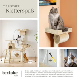 Tectake Marcel 105 x 60 x 141 cm beige