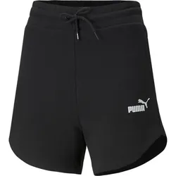 PUMA Damen Shorts ESS 5 High Waist Shorts, PUMA BLACK, XS