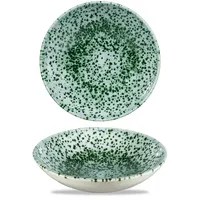 Churchill 12 x Schale coup 18,2cm MINERAL green