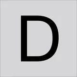RZB Buchstabe "D" 99220.003.D