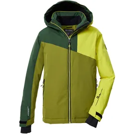 KILLTEC KSW 192 BYS SKI JCKT Skijacke khaki/dunkel waldgrün/lime 116