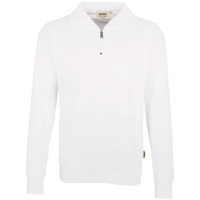 Hakro Zip-Sweatshirt Premium weiß, 5XL