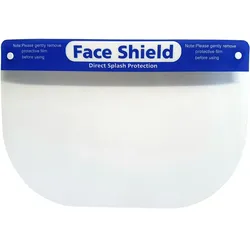 Gesichtsschutz Visier Spritzwasserschutz Face Shield Splash Protection