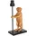 Steinhauer Erdmännchen Tischlampe Gold Schwarz