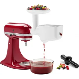 KitchenAid 5KSMFVSFGA Fleischwolf + Pürier-Set