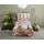 Muller Textil Philou Blumen Rosa 135 x 200 cm + 2 x 80 x 80 cm