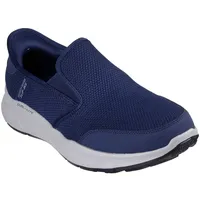 SKECHERS Herren Freihändige Slip-Ins Equalizer 5.0 Drayze Sneaker, Navy Mesh Duraleather, 45 EU