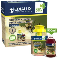 Edialux Wespenfalle + Abwehrmittel, 500Ml