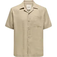 Only & Sons Laurence Kurzarmhemd Grau M