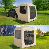 Alvantor Pop-Up-Sichtschutzhaus, 4-in-1-Outdoor-Campingzelt, 1,8 m x 1,8 m, mit Moskitonetz und wasserdichtem PVC, SUV-Zelt mit Tragetasche, sofortiger UV-beständiger Sonnenschutz für Garten, Terrasse