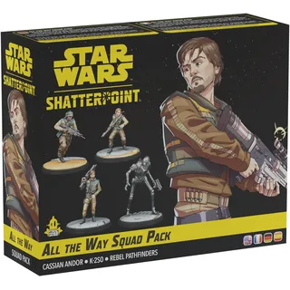 VARIA Group ATOMIC MASS GAMES, Star Wars: Shatterpoint – All The Way (Ihr könnt euch auf Mich verlassen), Squad-Erweiterung, Tabletop, 2 Spieler, ab 14+ Jahren, 90-120 Minuten, Deutsch, Mehrsprachig