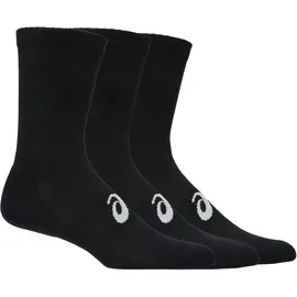 Asics Crew Sock 3 Paare Schwarz XL (47-49)