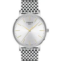TISSOT Everytime Gent Herrenuhr silber Quarz Saphirglas 40mm