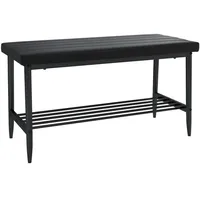 Vicco Sitzbank Grand, Schwarz, 85 x 35 cm