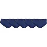 Jbs Mini Slip unifarben blau M 5er Pack