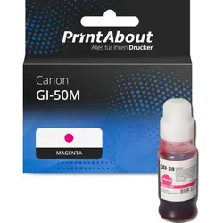 Druckerpatrone kompatibel mit Canon GI-50M - Magenta - Hohe Kapazität