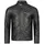 Rock Creek Lederjacke schwarz L