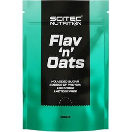 Scitec Nutrition Flav'n'Oats 1000 g, Geschmacksneutral)