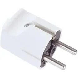 Bachmann Schutzkontakt-Stecker sw, Zentral 910.170