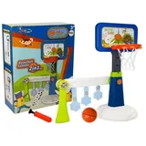 LeanToys Basketball-Sollwertspiel für Kinder - Schwarz