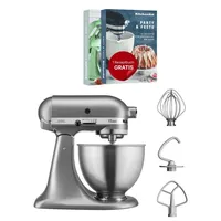 KitchenAid 5K45SSESL silber