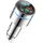 mohard FM Transmitter Auto Bluetooth 5.3, Ganzmetall PD 30W & QC3.0 18W Schnelles Autoladegerät Zigarettenanzünder, KFZ Bluetooth Adapter Auto Freisprechanlage, Funkfrequenztransceiver, Ringlicht