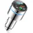 mohard FM Transmitter Auto Bluetooth 5.3, Ganzmetall PD 30W & QC3.0 18W Schnelles Autoladegerät Zigarettenanzünder, KFZ Bluetooth Adapter Auto Freisprechanlage, Funkfrequenztransceiver, Ringlicht