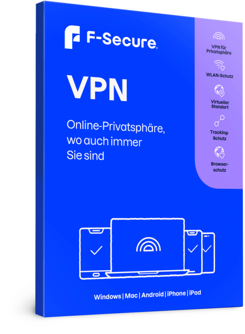 F-Secure VPN (5 Devices - 1 Year) ESD
