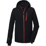 KILLTEC Herren Skijacke/Jacke in Daunenoptik mit abzippbarer Kapuze und Schneefang KSW 68 MN SKI QLTD JCKT, schwarz, M,