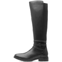 Hush Puppies Damen Vanessa Halblange Stiefel, Schwarz, 39 EU