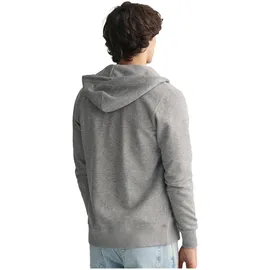 GANT REG Shield Full Zip Hoodie Herren Grau 4XL
