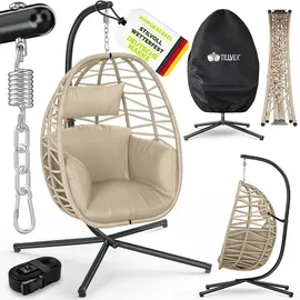 tillvex Hängesessel Taupe