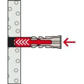 Fischer Universaldübel DuoPower Ø 8 mm x 65 mm K 8 Stück