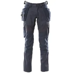 Handwerkerhose "ACCELERATE" Stretch-Einsätze - 90C46 - schwarzblau
