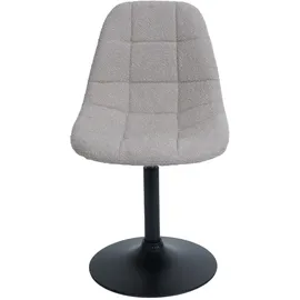Mendler Esszimmerstuhl HWC-A60 Stoff taupe