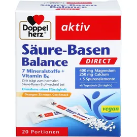 Doppelherz Aktiv Säure-Basen Balance Direct Pellets 20 St.