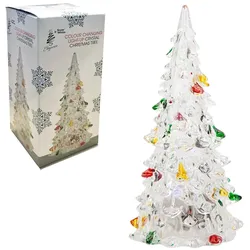 Weihnachtsbaum durchsichtig mit Farbwechsel