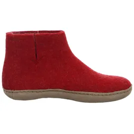 Glerups Boots Ledersohle in Rot 37