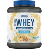 Applied Nutrition Critical Whey Protein Pulver 2kg – Whey Protein Pulver mit Hohem Eiweißgehalt – Protein Shake – Ergänzungsmittel (2kg - 76 Shakes) (2kg, Custard)