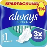 Always Damenbinden Ultra Normal mit Flügeln 114 St.