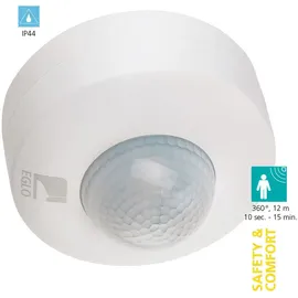 EGLO Bewegungsmelder Detect me 6 Bewegungssensor aus Kunststoff, Farbe: Weiß,