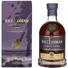 Kilchoman Sanaig Islay Single Malt Scotch 46% vol 0,7 l Geschenkbox
