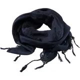 Brandit Textil Brandit Shemag Scarf, navy/schwarz 110x110 - Einheitsgröße