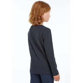 Tommy Hilfiger Basic Knit Langarm-T-Shirt Sky Captain 10 Jahre