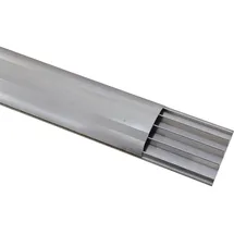 Eurolite Bodenkabelkanal 75mm breit silber 2m