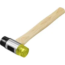 TOOLCRAFT Gummihammer mittelweich/mittelhart 335 g